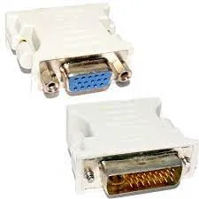 محول DVi ذكر بعدد دبابيس 24+5 إلى VGA أنثي بعدد دبابيس 15، محول الفيديو DVI X ذكر إلى X Vga أنثى، متعدد الألوان
