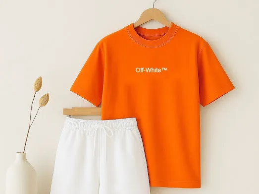 تــرنج شـورت - OFF WHITE