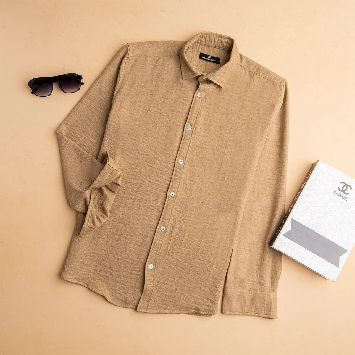 قميص رجالي كتان Nova1 – ستايل و 9 ألوان موضة 2025