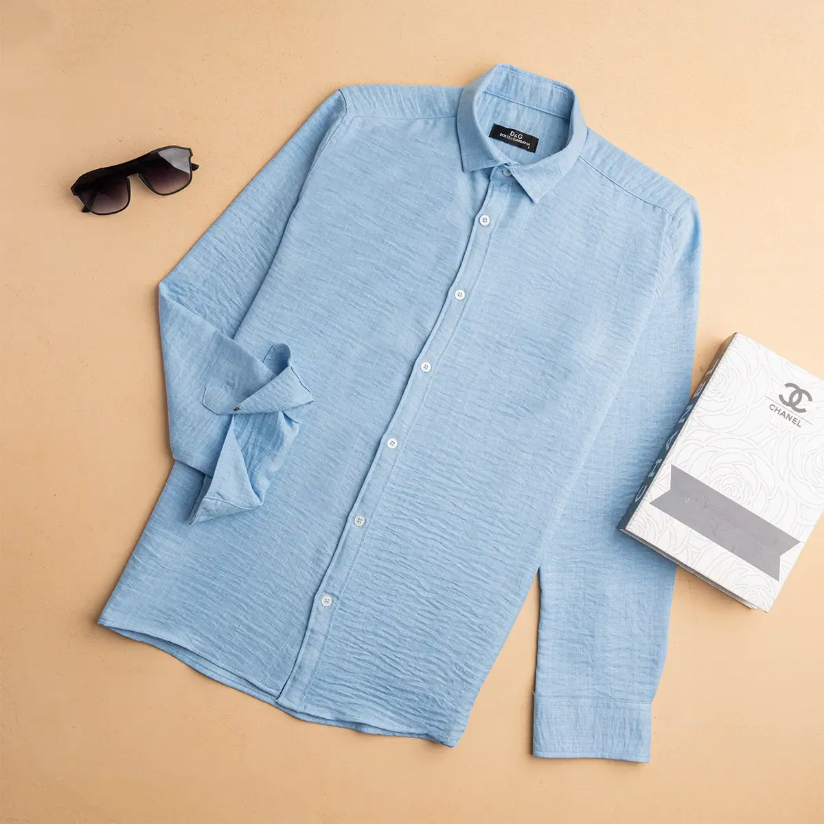 قميص رجالي كتان Nova1 – ستايل و 9 ألوان موضة 2025