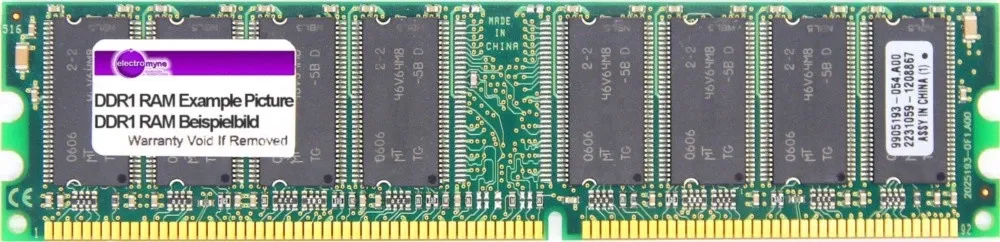 Infineon HYS64D16301GU-6-C (128 MB, PC2700 (DDR-333), DDR SDRAM) RAM Module