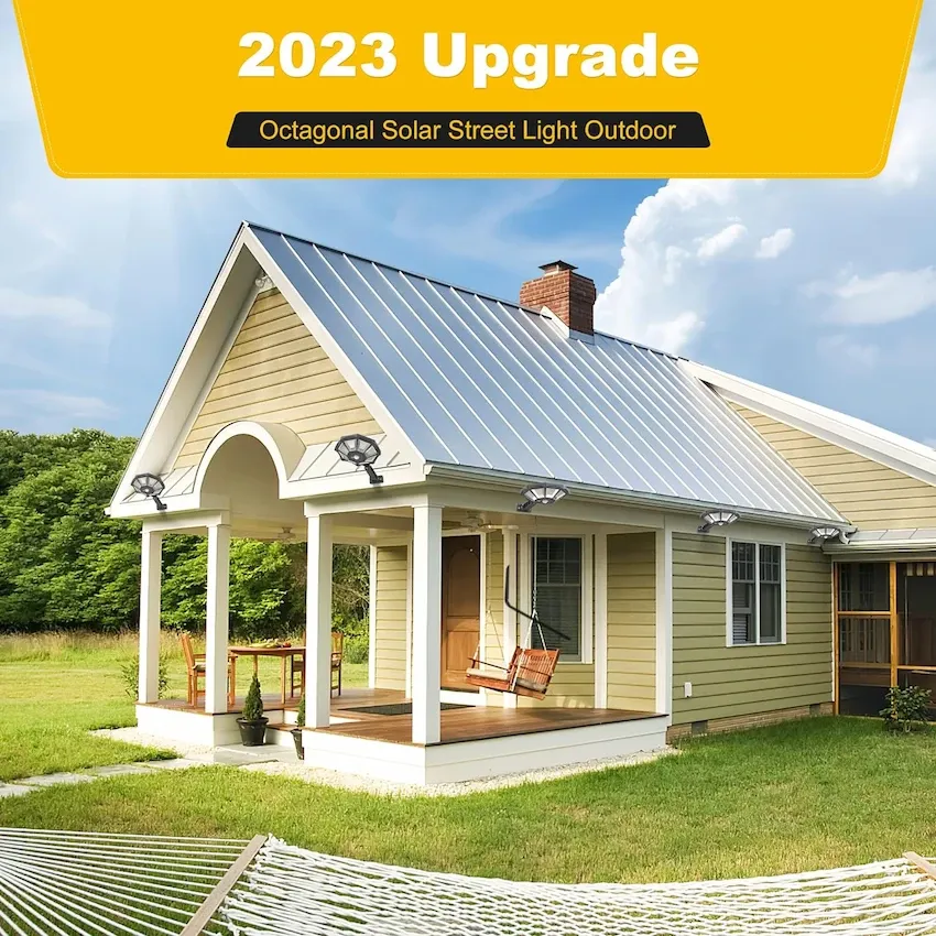 كشاف طاقة شمسية دائري ZB-168A CON – إضاءة قوية LED