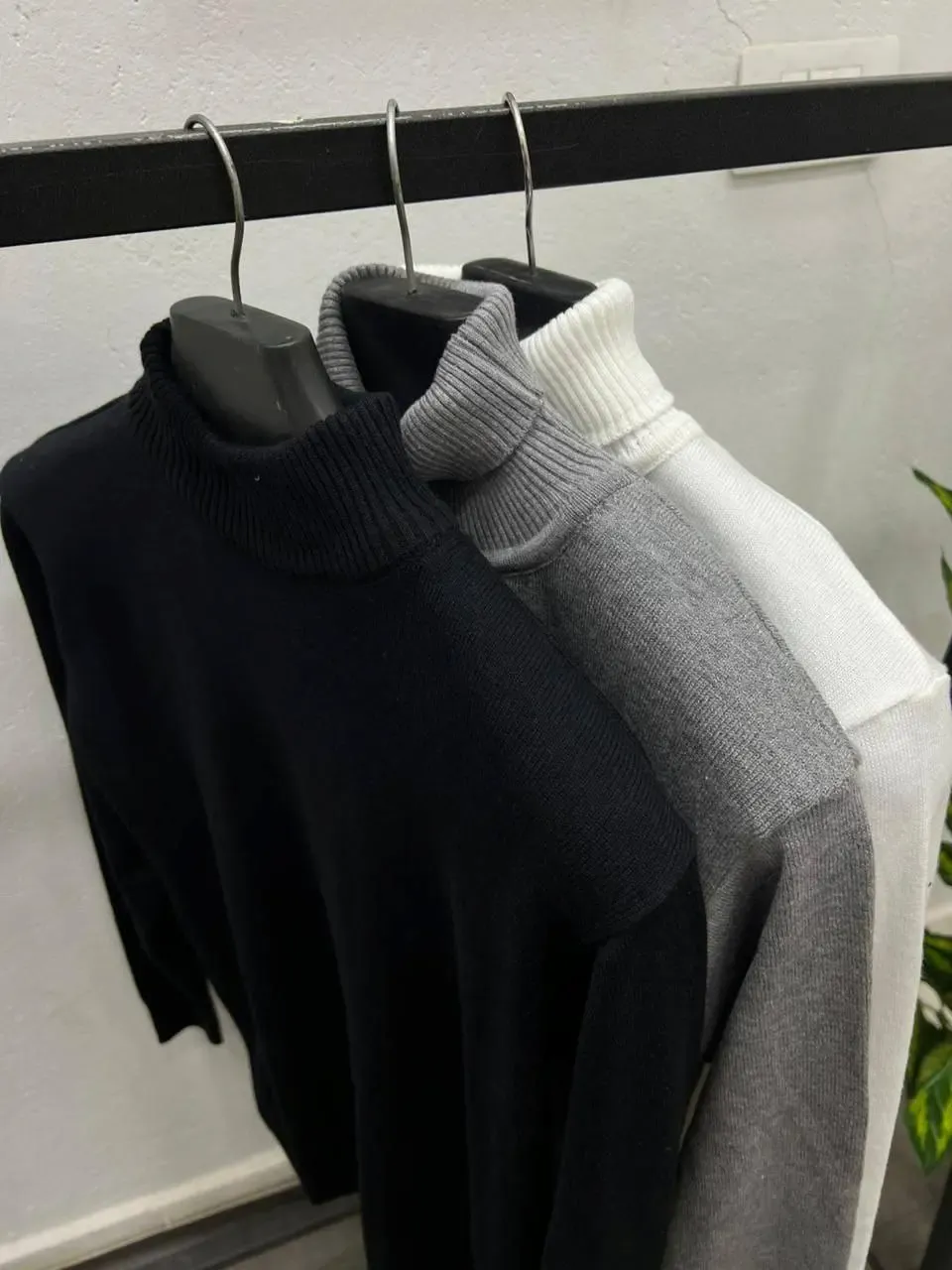 باندل 3 قطع هاف كول (أسود – رمادي – أبيض)