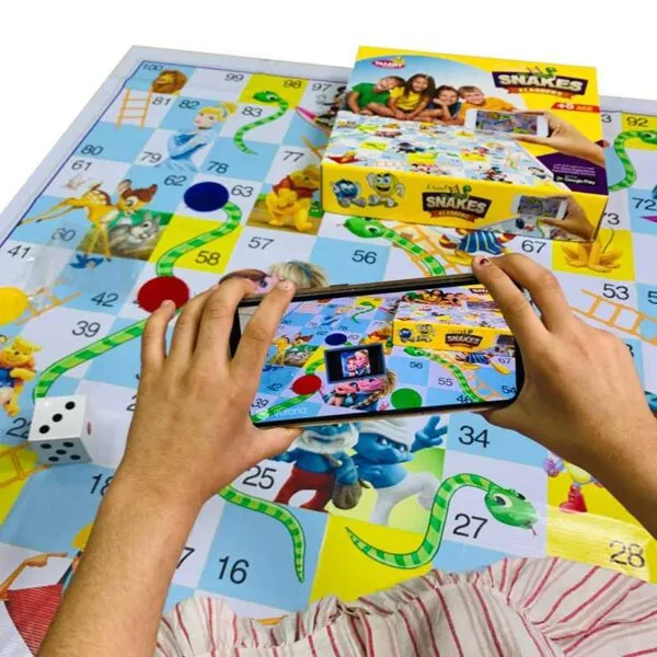 السلم والتعبان العملاق