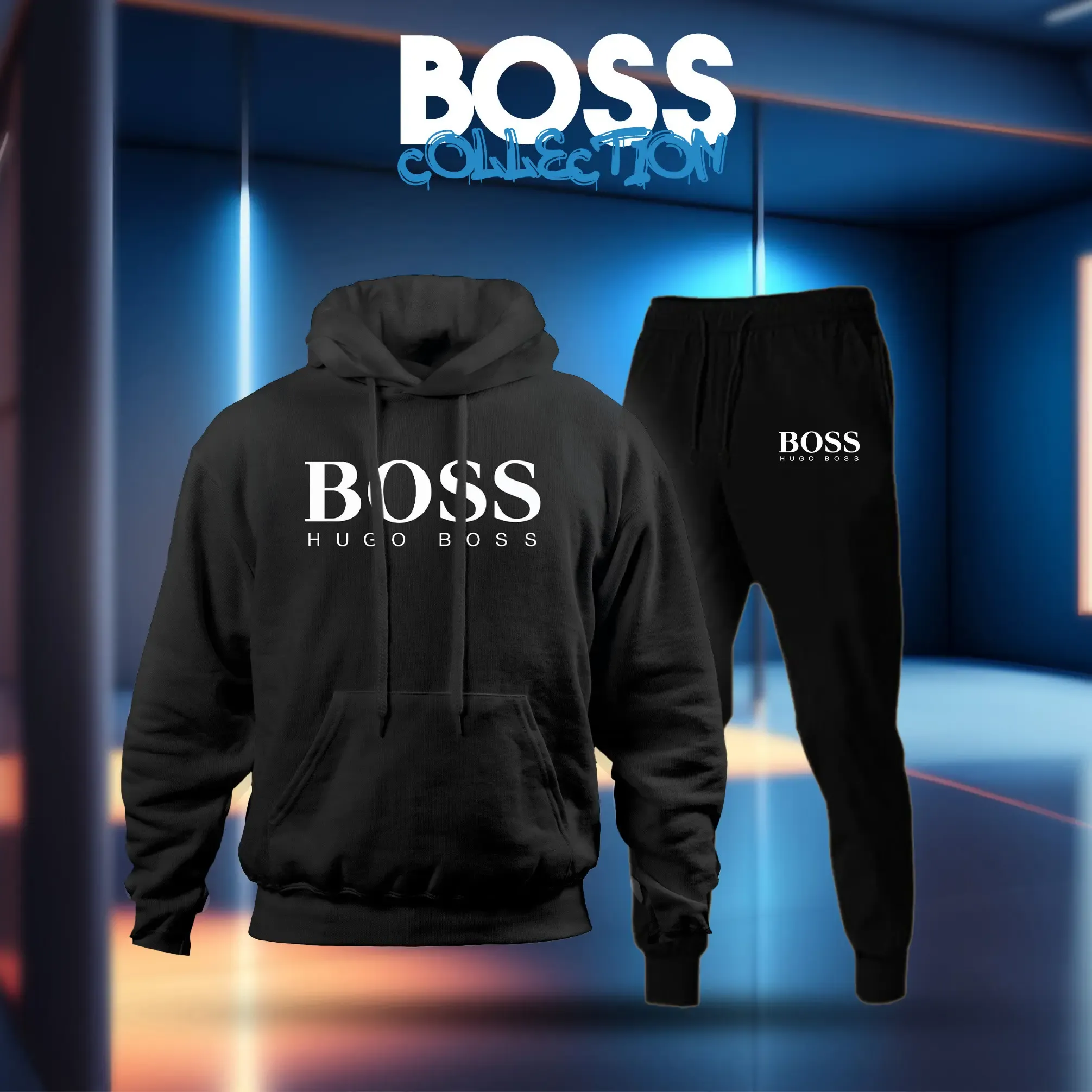 ترنج رجالي شتوي HUGO BOSS خامة ميلتون تقيل