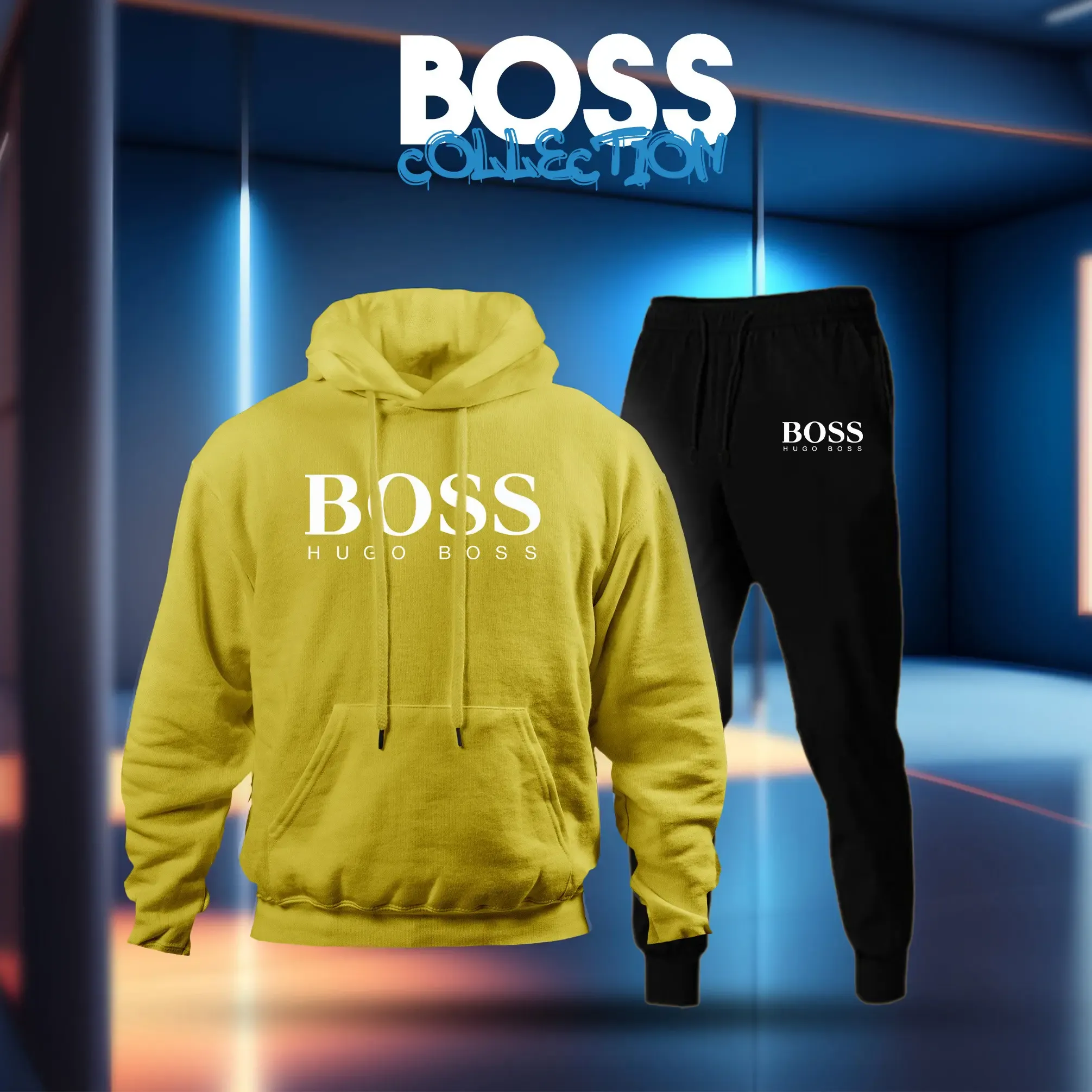 ترنج رجالي شتوي HUGO BOSS خامة ميلتون تقيل