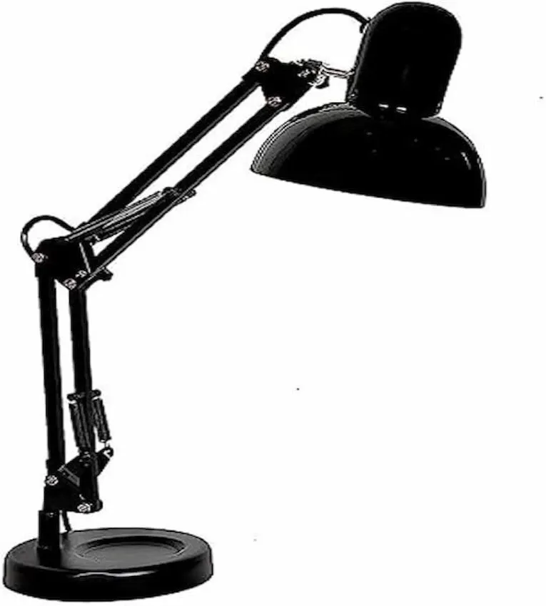 أباجورة مكتب للمذاكرة والقراءة – أسود