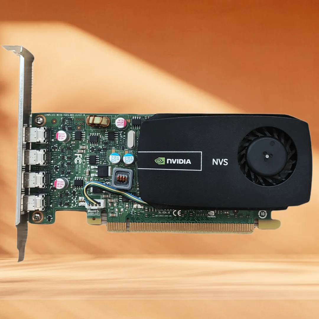PNY بطاقة رسومات انفيديا NVS 510 منفذ عرض 2GB DDR3