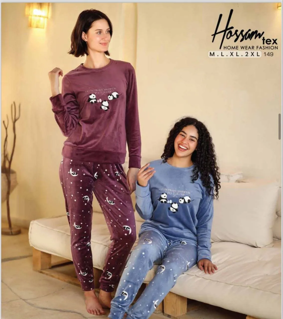 panda pijama