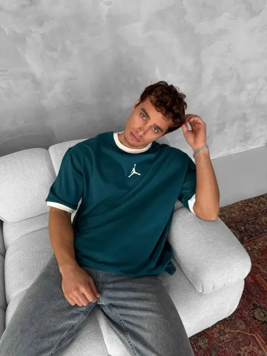 تيشرت رجالي JORDAN أوفر سايز | بوليفار قطن 100%