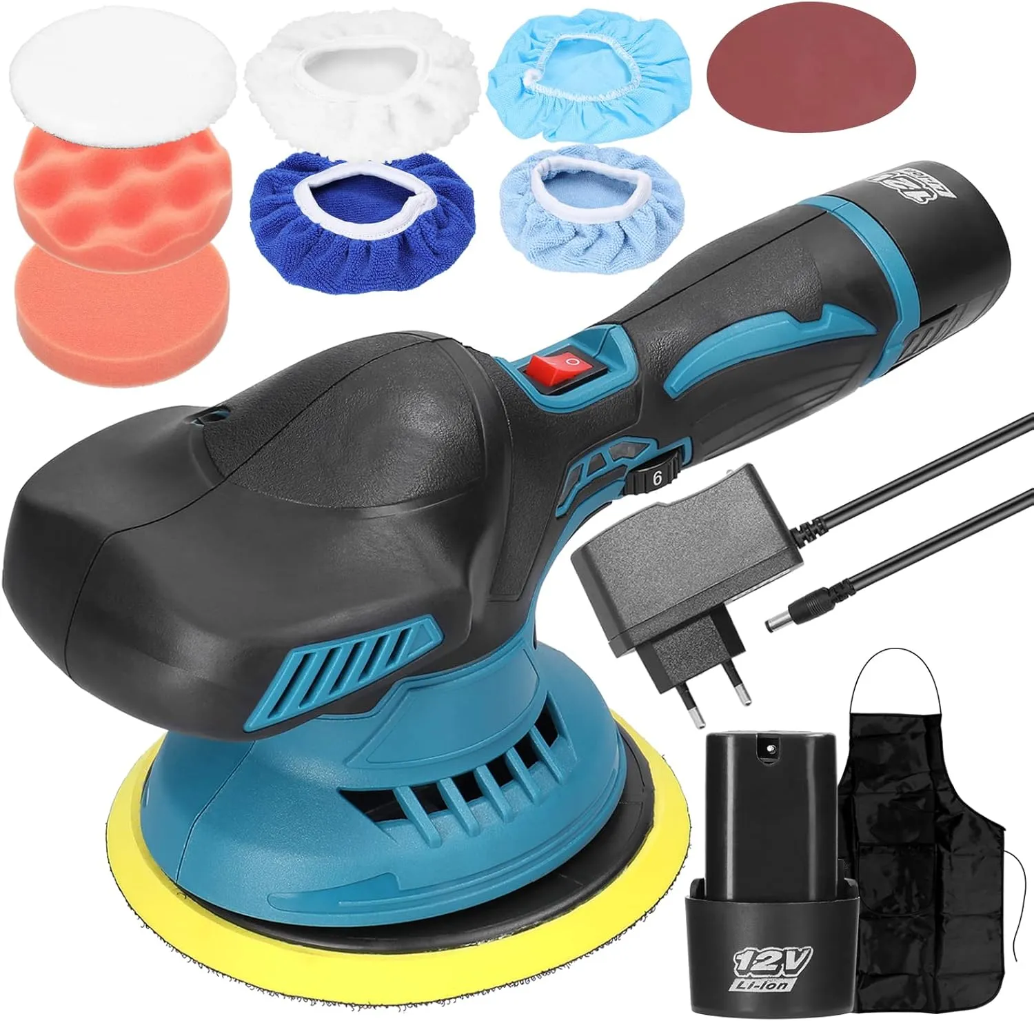 جهاز تلميع السيارات اللاسلكي