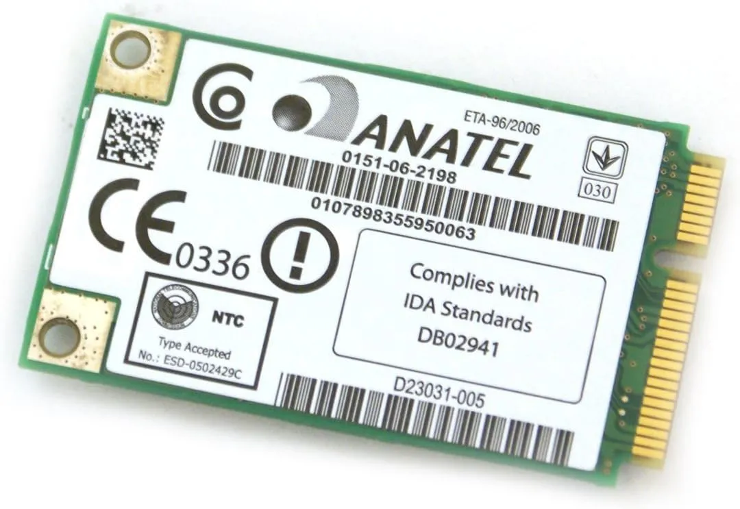 WiFi Wireless Card for Gotor Dell Intel Anatel PC193 WM3945ABG MOW2 PCI-E 54Mbps 802.11 A/b/g WiFi Wlan inalámbrico portátil Network cartón For Inspiron: 640 M, 1501, 1520, 1525, 