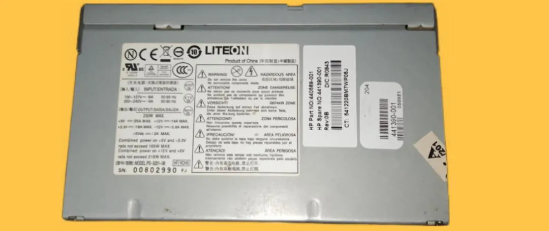 Lite-On PS5251-08 250W ATX Power Supply
