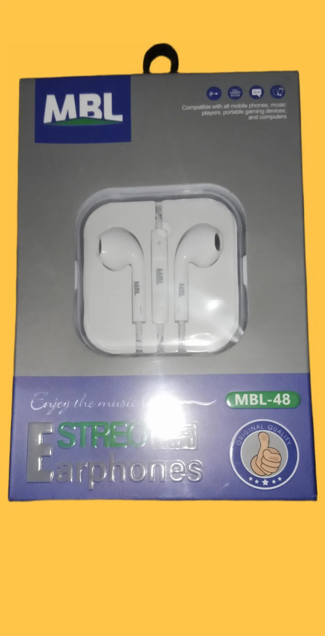 mbl - 48 سماعة هيدفون جاك 3.5