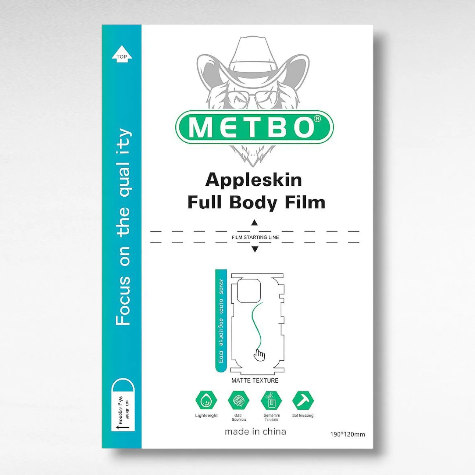 ميتبو مط-ظهر آيفون