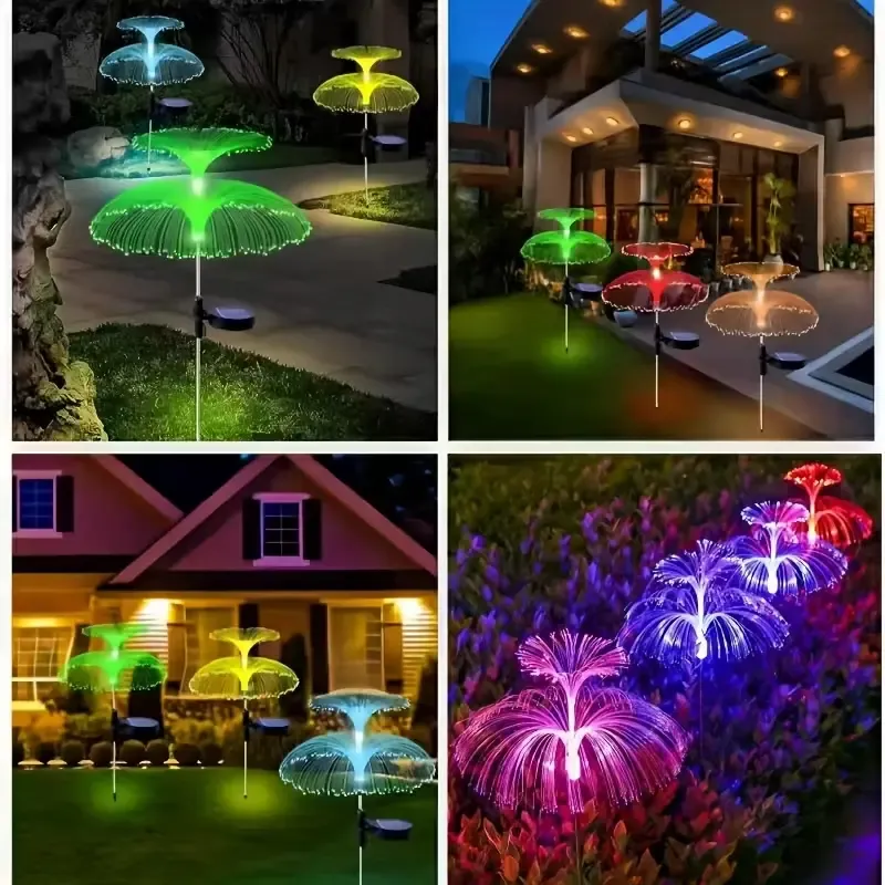 أباجورة قنديل طاقة شمسية للحدائق | باندل قطعتين