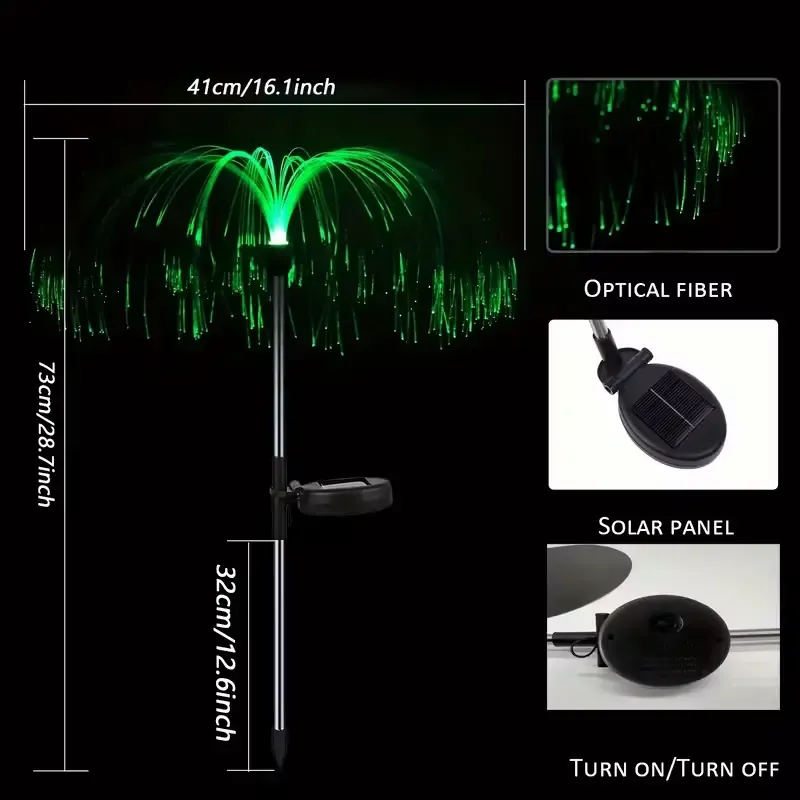 أباجورة قنديل طاقة شمسية للحدائق | باندل قطعتين