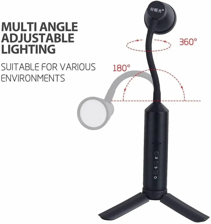 اباجورة LED محمولة – إضاءة أنيقة وعملية في أي مكان