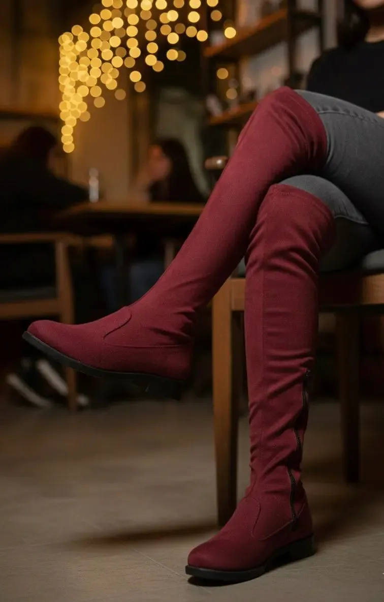 بوت طويل استريتش D10 Diijaa – شمواه ليكرا مستورد