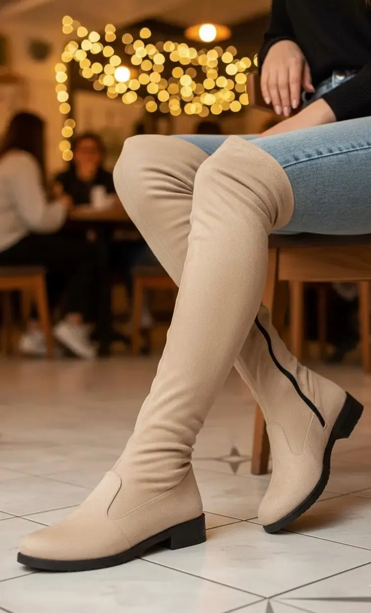 بوت طويل استريتش D10 Diijaa – شمواه ليكرا مستورد