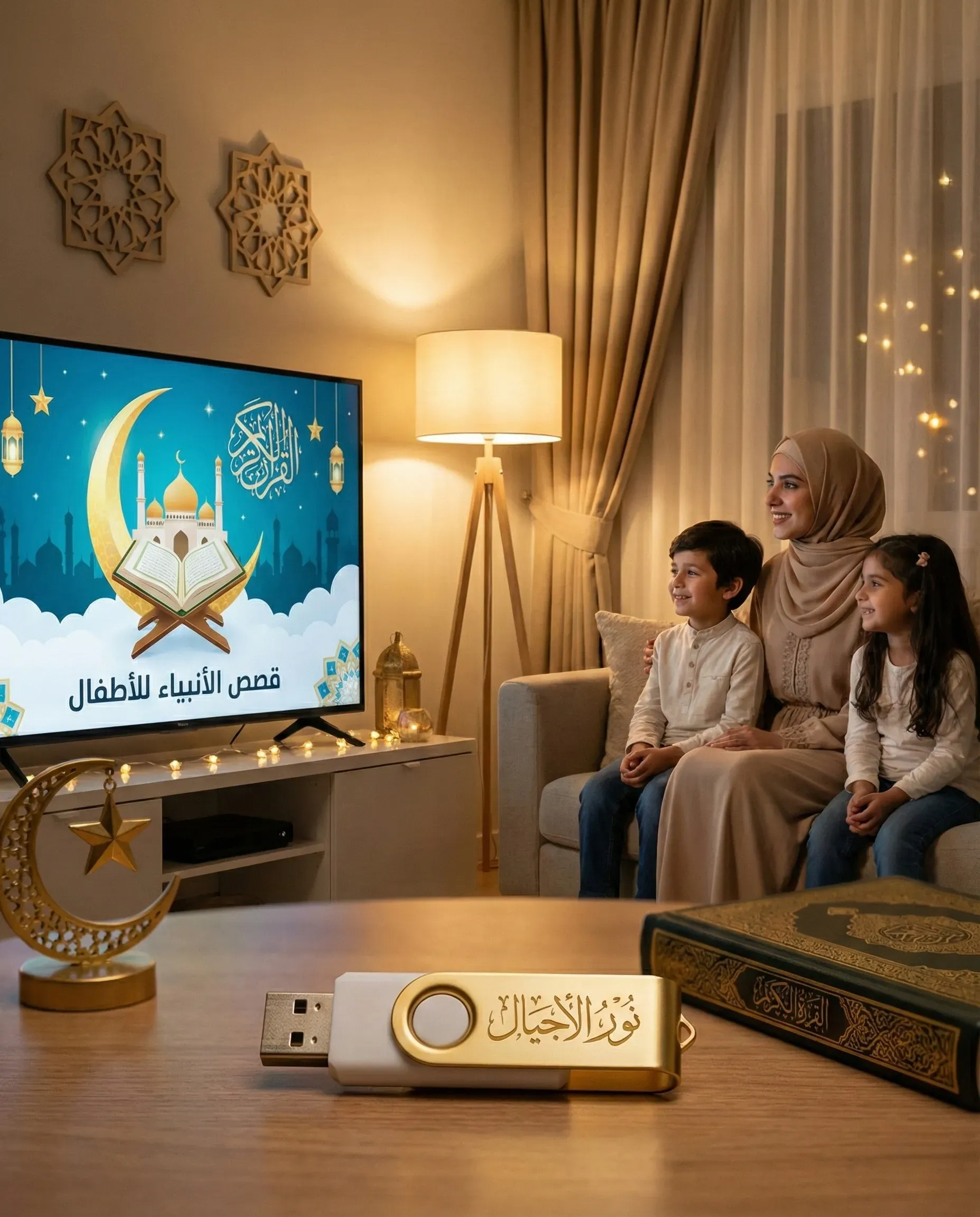 فلاشة نور الأجيال التعليمية