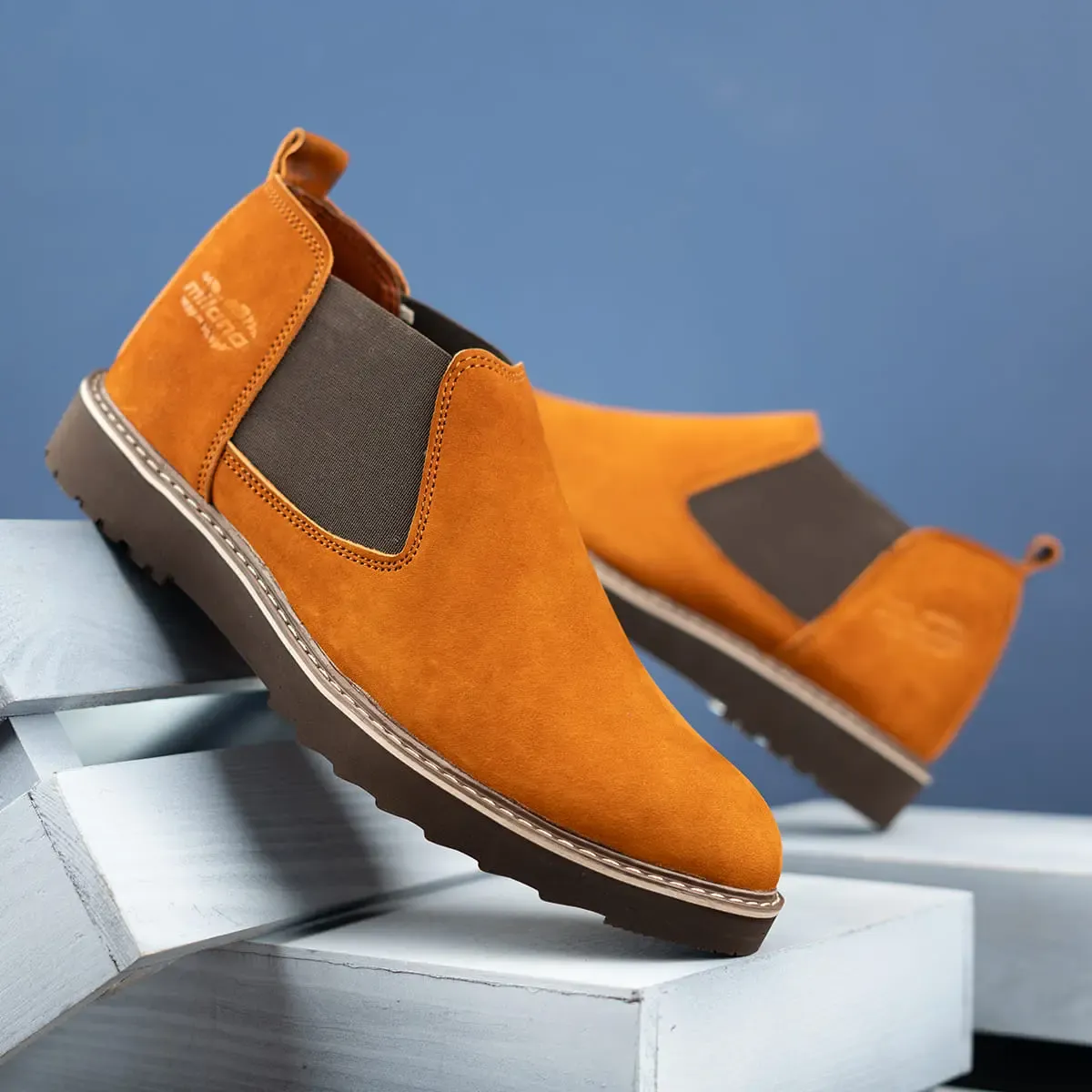 حذاء ميلانو M7 شامواه طبيعي