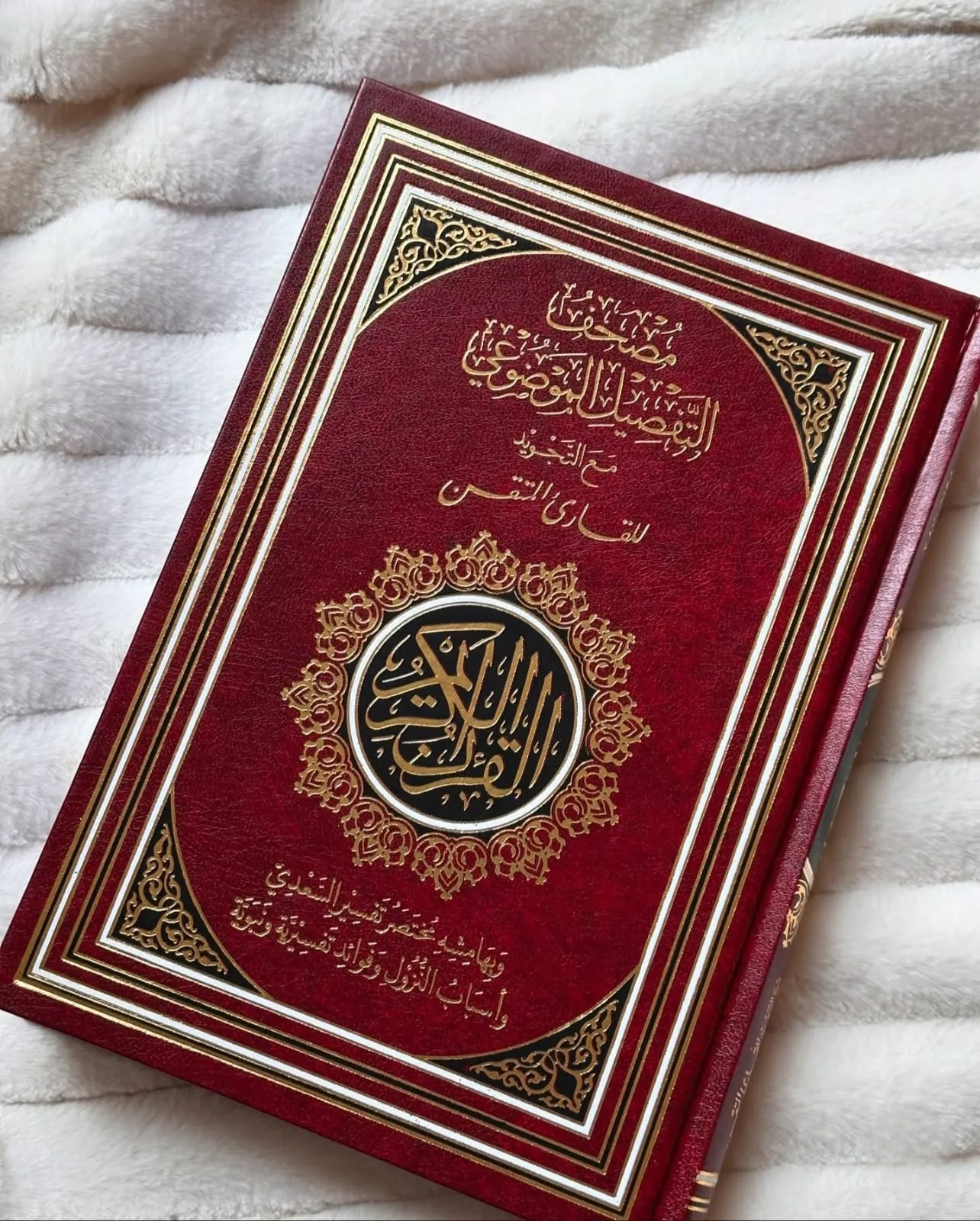 مصحف التفصيل الموضوعي - مع التجويد للقارئ المتقن 