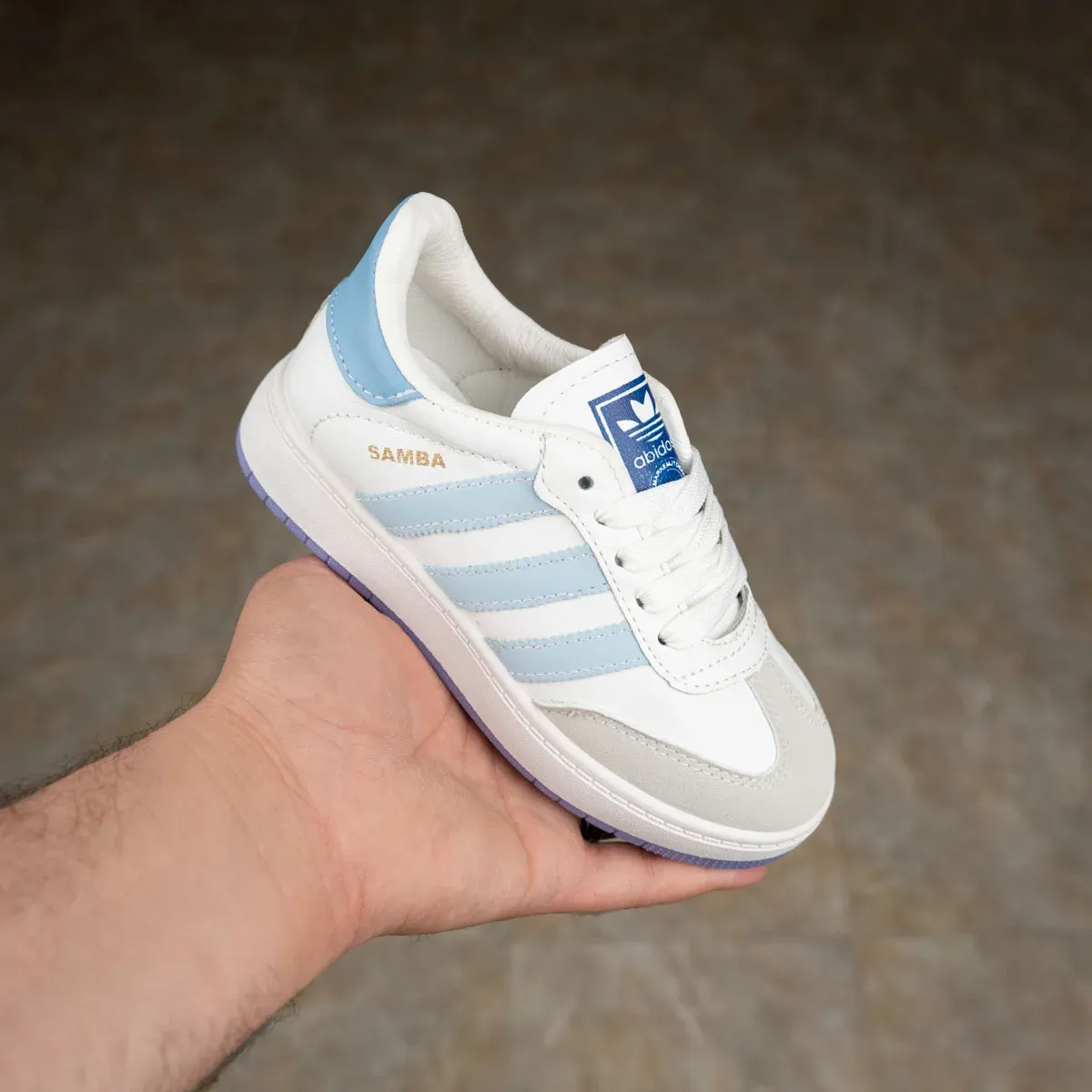 كوتشي ADIDAS SAMBA أولادي وبناتي | خفيف، مبطن