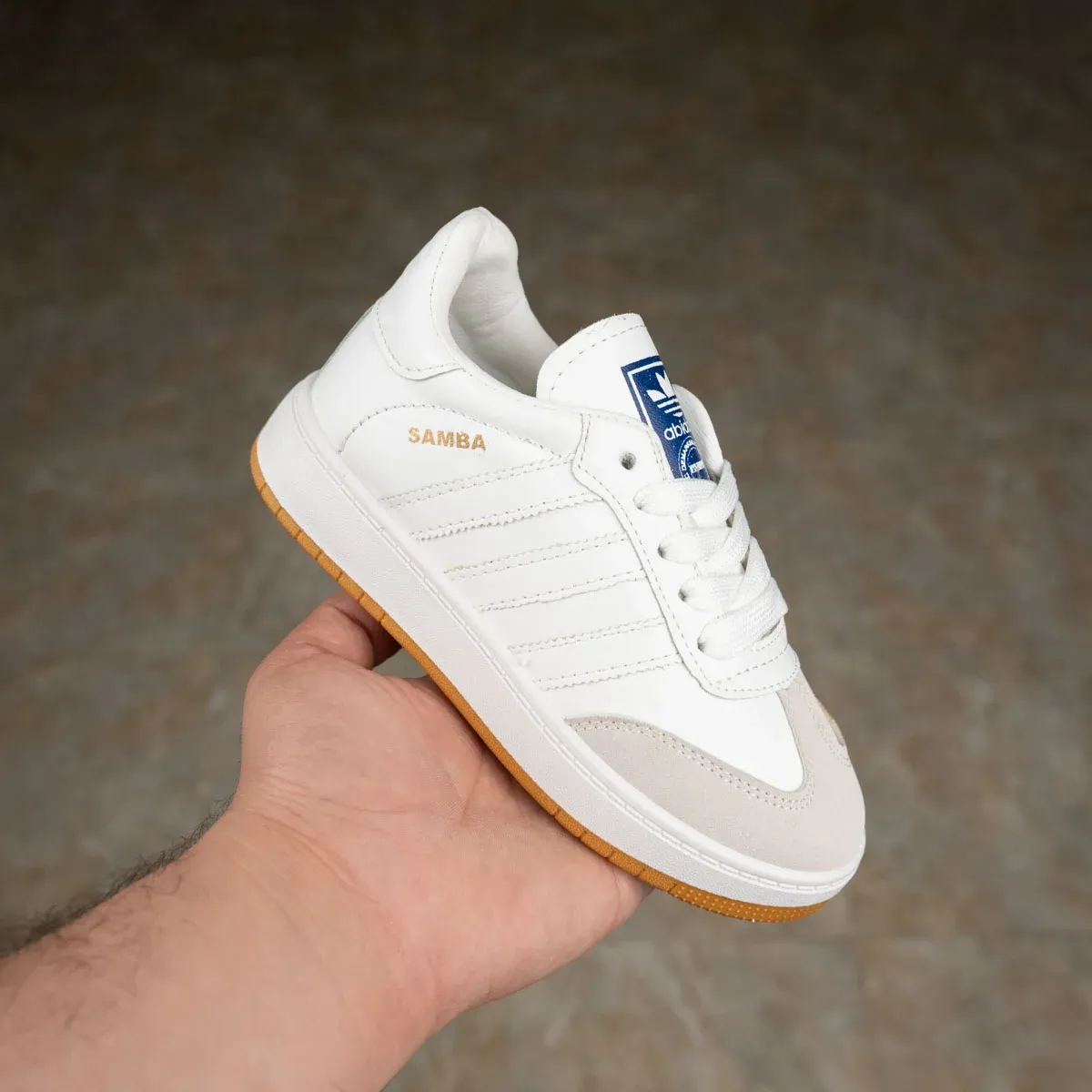 كوتشي ADIDAS SAMBA أولادي وبناتي | خفيف، مبطن