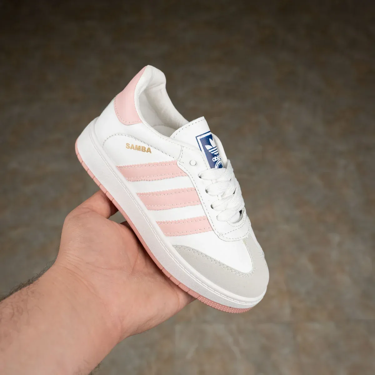 كوتشي ADIDAS SAMBA أولادي وبناتي | خفيف، مبطن