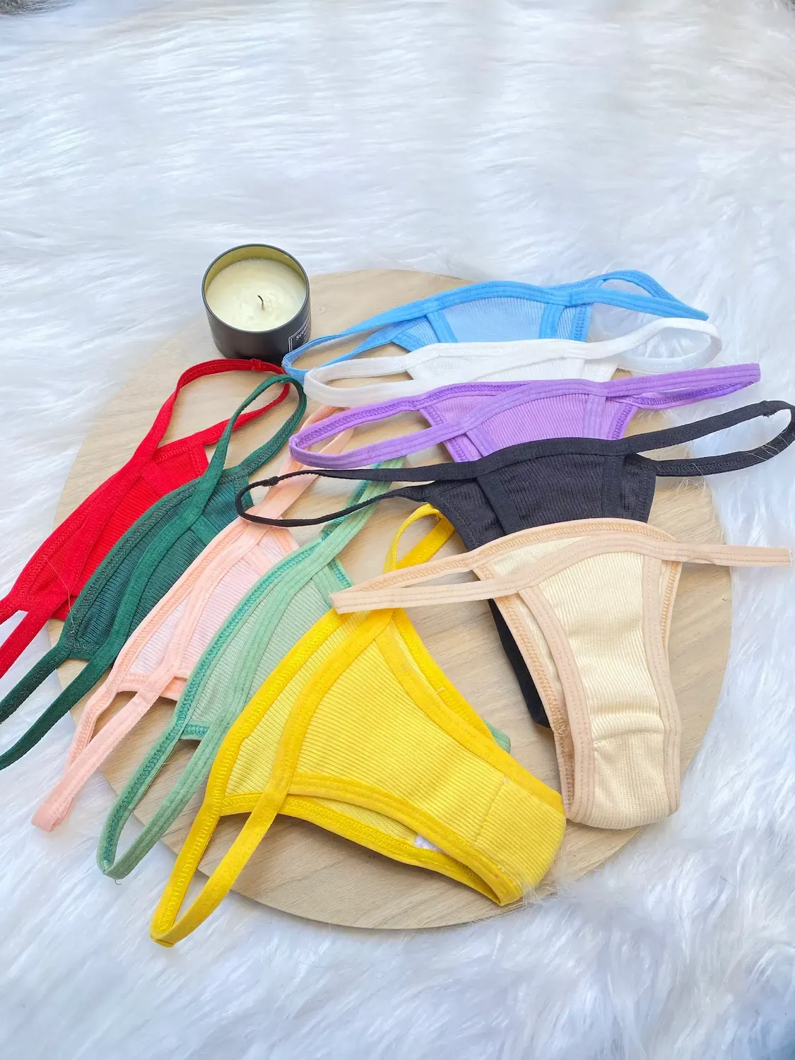 بانتي حريمي قطن مضلّع | راحة يومية وملمس ناعم