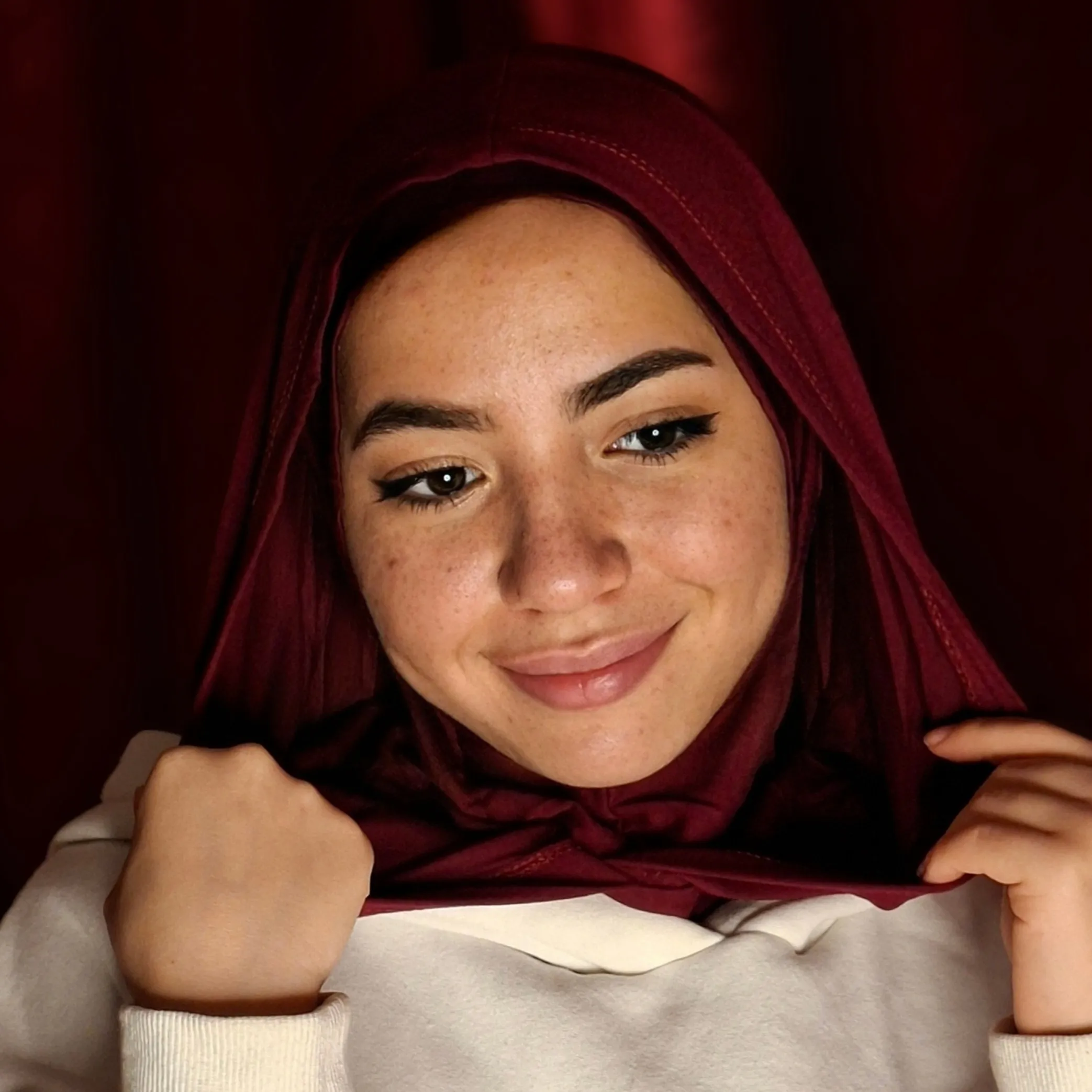 هودي حجاب - hoodie hijab ( نبيتي )