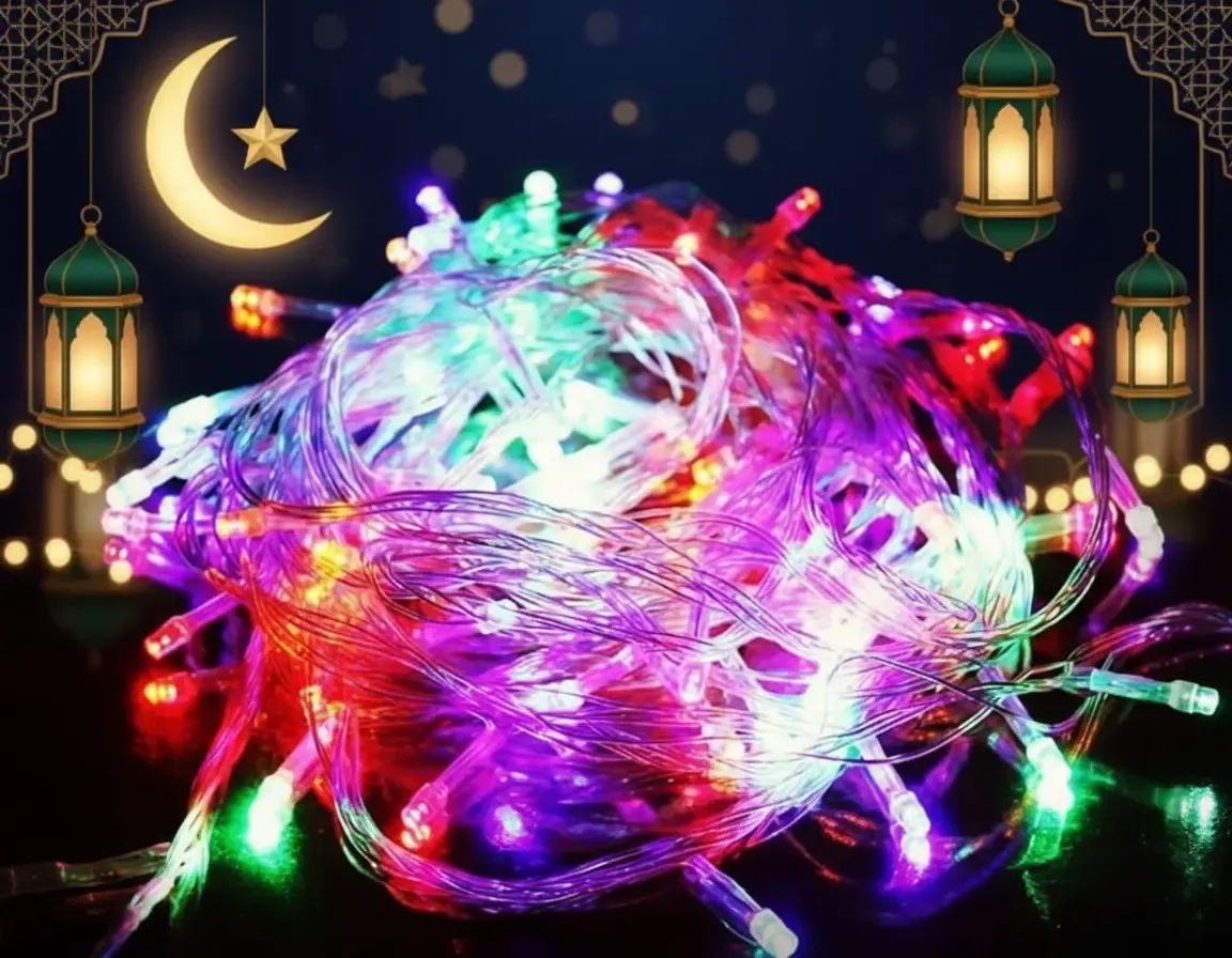 فرع ليد رمضان 2 فيشة – إضاءة LED قوية