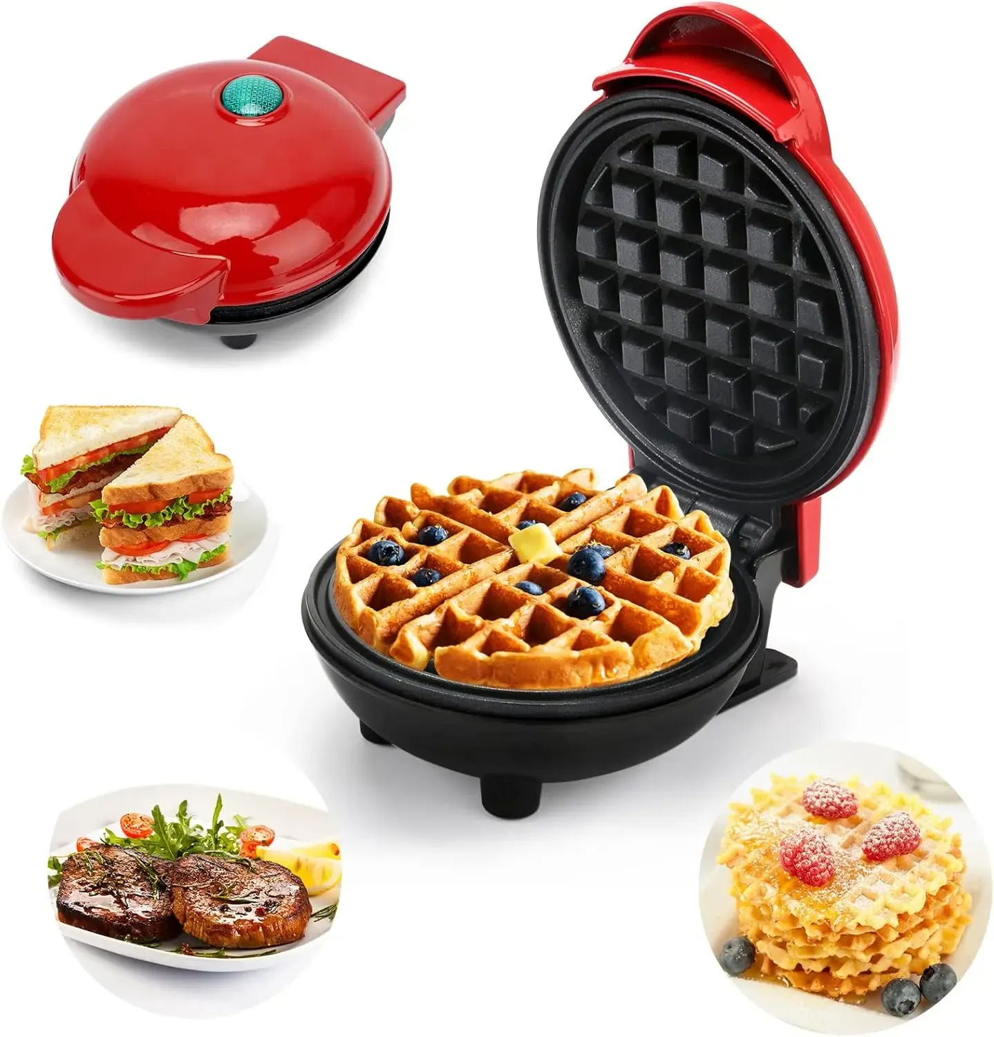 وافل ميكر ميني Mini Waffle Maker