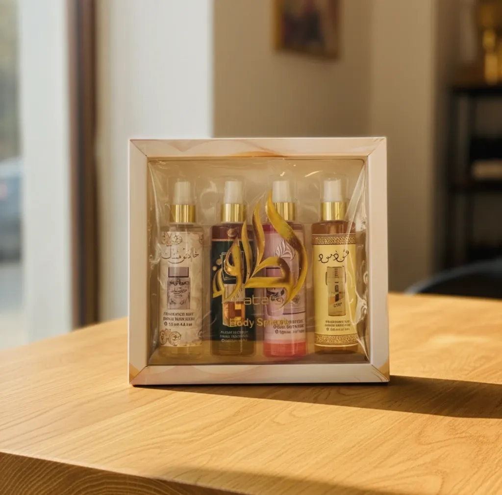 مجموعة عطور نسائية فاخرة LATAFA WOMEN BOX – ثبات طويل وتصميم أنيق