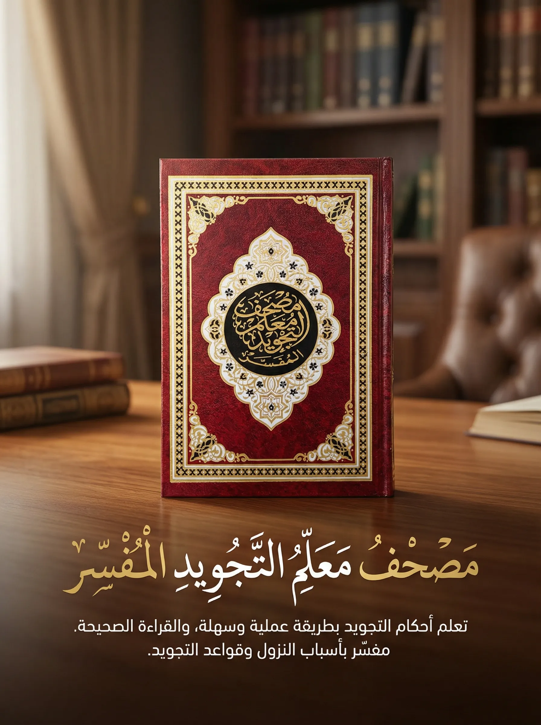 مصحف معلم التجويد المفسر "مزود بتقنية الــQR"