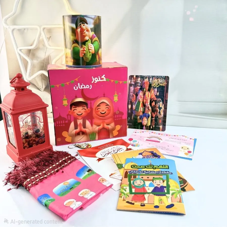 موسوعة بوكس رمضان المتكامل للأطفال (10 قطعة)  🎁