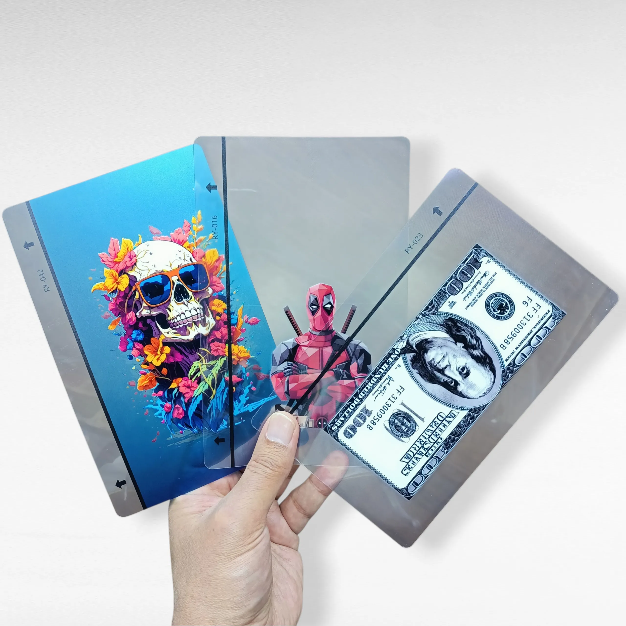 3D شفاف مستورد