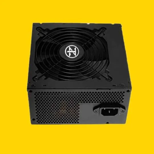 Techno Zone P6000 Gaming Power Supply – 600W / 80 Plus Standard | Black