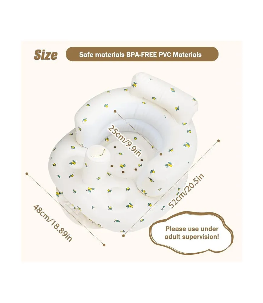 مقعد أطفال قابل للنفخ لتعليم الجلوس