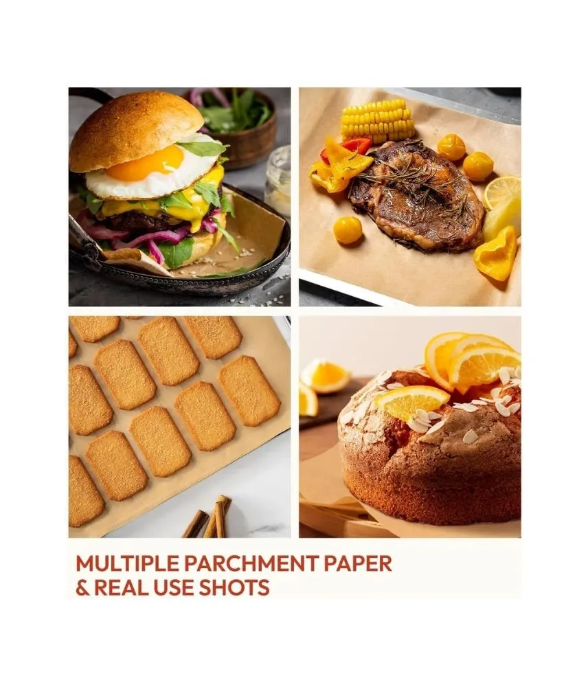 ورق زبدة طبيعي غير مبيض مضاد للالتصاق عبوة 100 ورقة