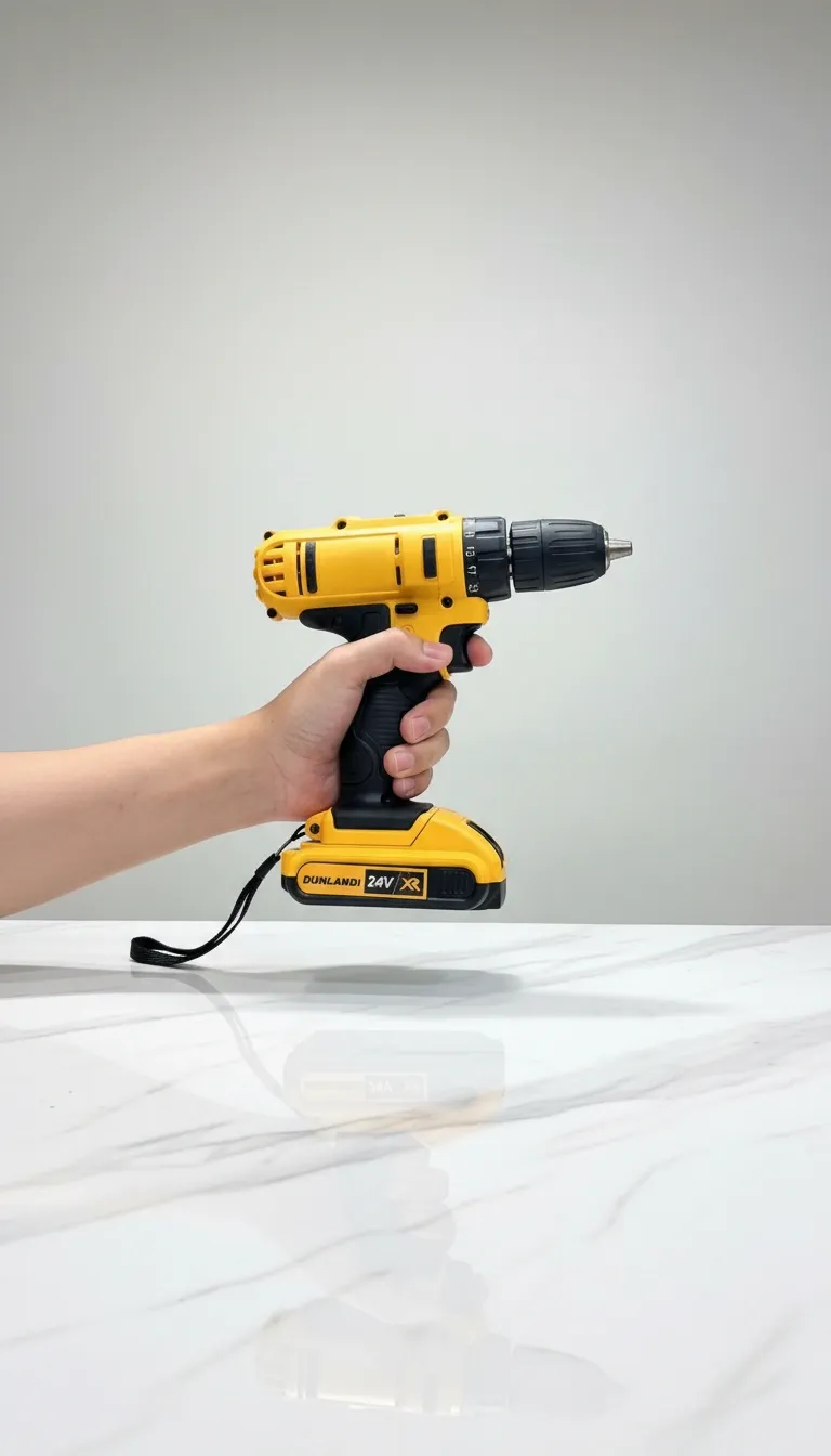 شنيور لاسلكي DUNLANDI ببطاريتين 24 فولت – 33 قطعة