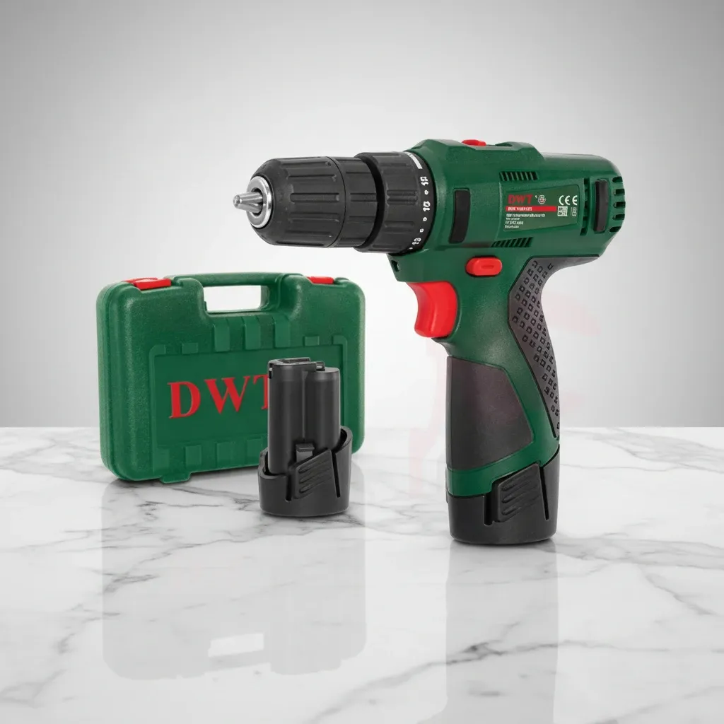 شنيور بطارية دي دبليو تي 12 فولت 10مم 1.5 أمبير DWT ABS-12E