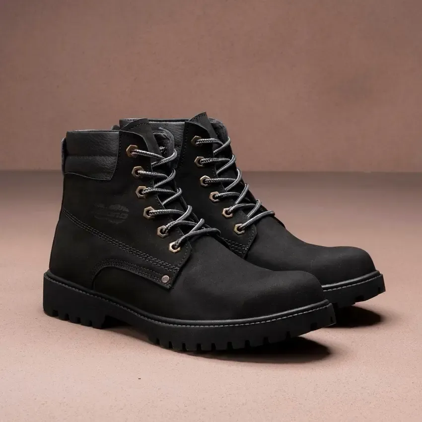 Milano Safety Half Boot حذاء أمان رجالي شامواه | مقدمة حديد